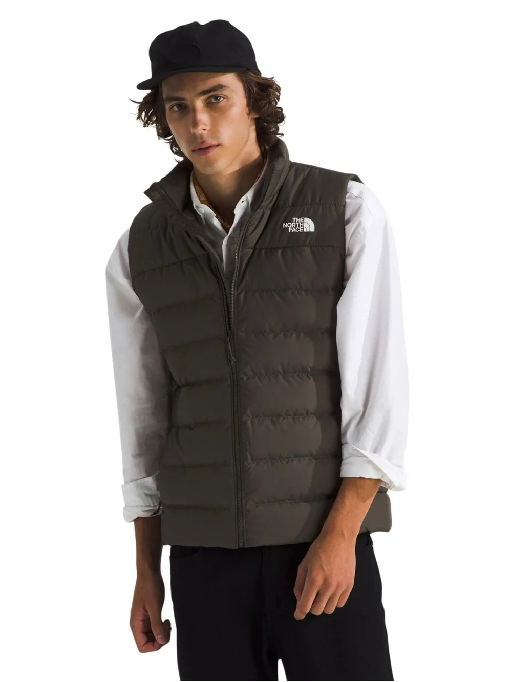 The North Face Men's Green Puffer Vest
